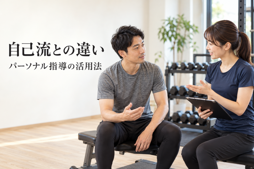 パーソナルトレーニングの意味は？自己流との違いと指導の活用法