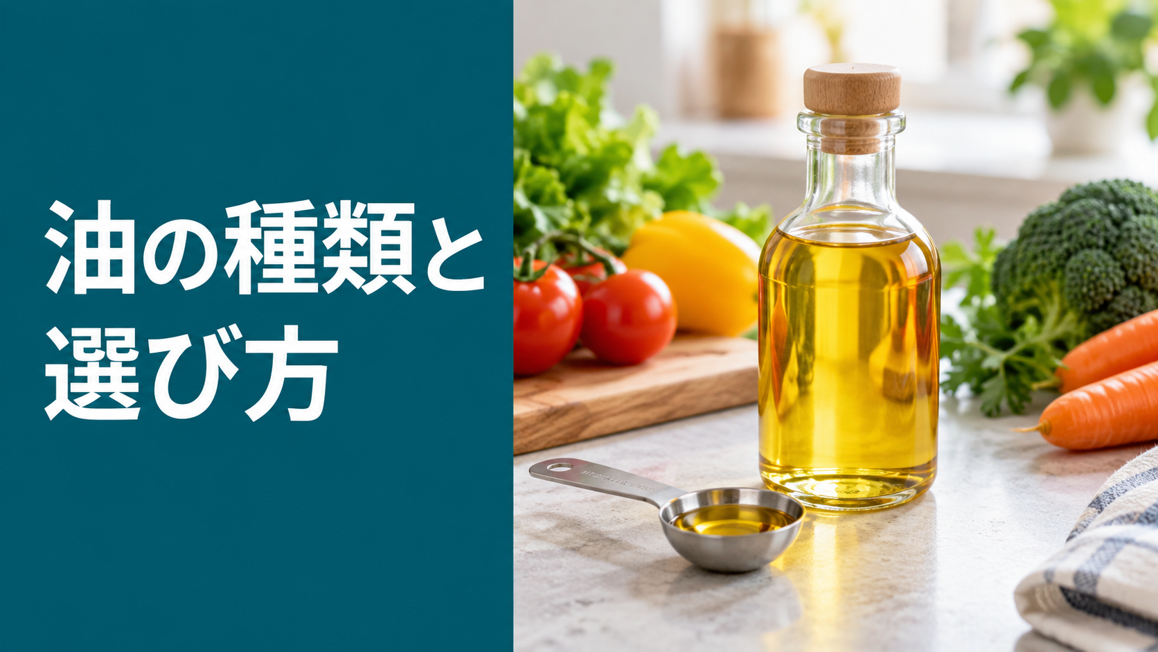 体に悪い油とは?脂肪酸の種類と無理のない選び方