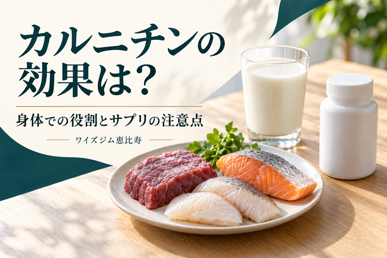 カルニチンの効果は？身体での役割とサプリの注意点