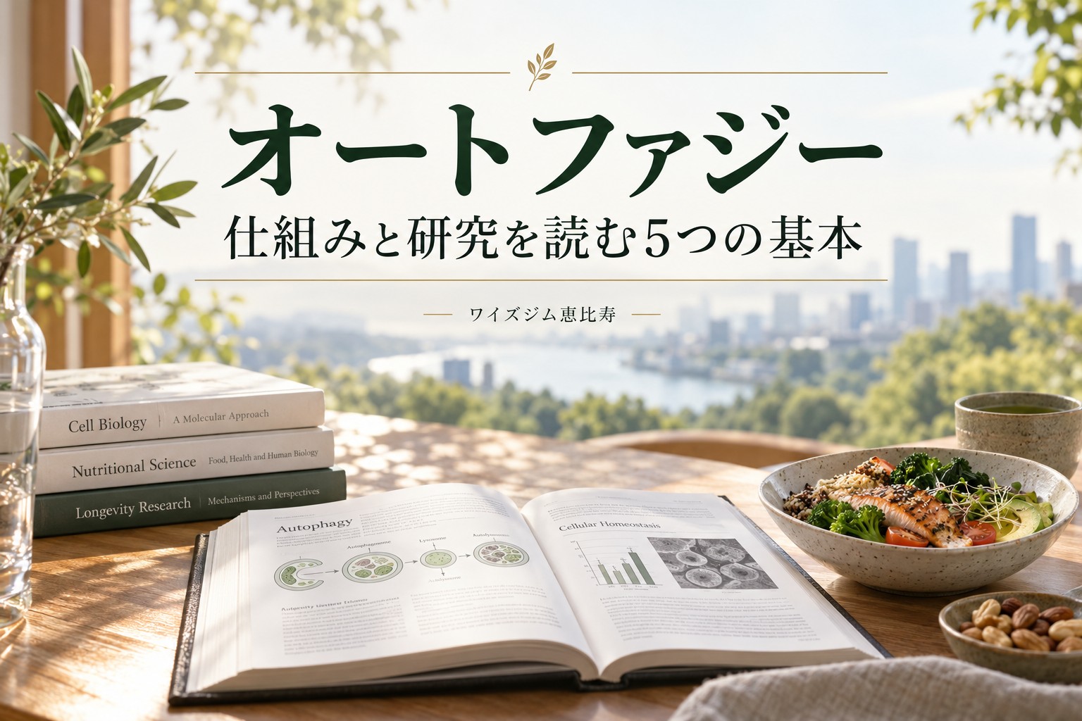 オートファジーとは|仕組みと研究を読む5つの基本